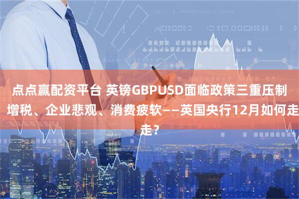 点点赢配资平台 英镑GBPUSD面临政策三重压制:增税、企业悲观、消费疲软——英国央行12月如何走?